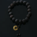 Wooden Buddhist bracelet beaded wrist sandalwood