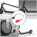 Electric Scooter Power Charger Cord Cable+Charging Port Plug Cover for M365