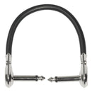 3Pcs 15Cm/ 6In 6.35Mm Male Guitar Effect Pedal Instrument Patch Cable 1/4 I