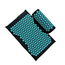 Acupuncture Massage Cushion Pillow Yoga Mat Muscle Spike Pad (2pcs/set) A