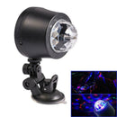 3W Car Disco DJ Stage LED Crystal Ball Party Lamp Light For Car Xmas Party dft