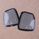 Decor 2pcs Quick Warm 12V Car Side Mirror Glass Heater Heated Defogger Pad Mat