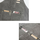 Canvas Cook Apron Barista Bartender Chef Hairdressing Apron Catering Unifor V1W4