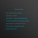 M.2 NGFF/MSATA to SATA Convertor M.2 B-Key to SATA3.0 6Gbps With SSD Enclosure