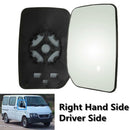 Front Door Wing Mirror Glass Right Driver Side for Ford Transit MK6 7 00-14