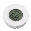 Mini LCD Hygrometer Humidity Thermometer Round Temperature Meter Tester Indoor