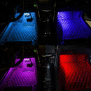 Car Interior Atmosphere Light LED & Remote Control Ambient Lamp 48Led