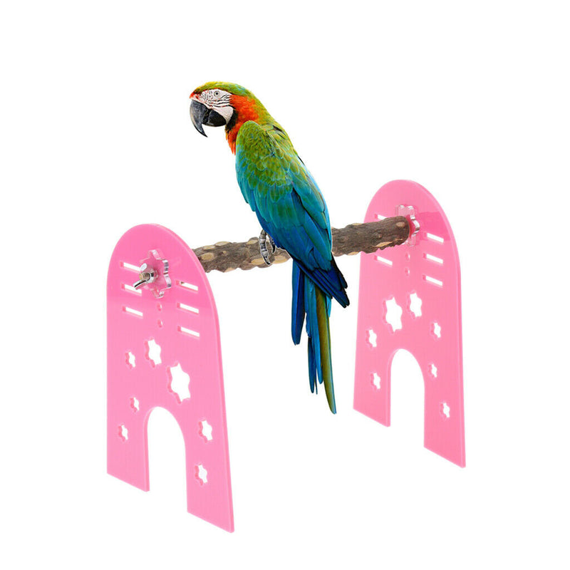 Parrot Bird Perch Standing Toys Wonderful for Small to Medium Birds Parrots
