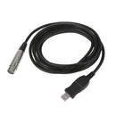 USB To XLR Microphone Cable 3 Pin Mic Link Converter Cable Studio Audio Cable