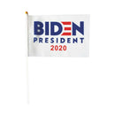 10Pcs Biden 2020   Small Flags USA Home Yard Car Flags