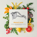 Manual Lemon Pliers Juicer Aluminum Alloy Fruit Squeezer Handle Press Household