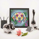 5D DIY Special Shaped Diamond Painting Dog Cross Stitch Mosaic Craft Kit