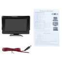 3.5" TFT LCD Monitor Screen Backup Camera For Car