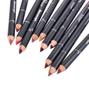 12 PCS/Set Waterproof Lipstick Lip Liner Long Lasting Matte Lipliner Pencil