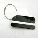 4-X. Luggage Tag nameplate luggage tag concealed Address H2H2 Metal W2R6 S4 W0P2