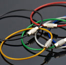 5PCS Lots Stainless Steel Wire Keychain Cable Key Ring Chains For Outdoor Hiking