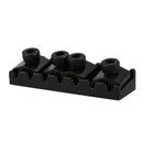 7 String Locking Nut Electric Guitar Nut Tremolo Bridge 48mm (Black) N5T9