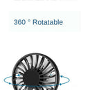 2x Mini Lazy Fan USB Cooling Neck Hanging Cooler Fitness Cycling Stylish Fan