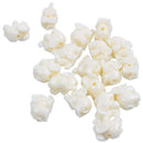 20 PCs Synthetic Coral Spacer Beads Elephant Animal Off White 15mmx11mm G9B7