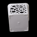4Pcs Plastic Hollow Square Pencil Holder Pen Pot Office Desk Organizer Container