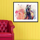 5D DIY Full Drill Diamond Painting Cross Stitch Embroidery Craft (Horse06)