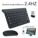 Ultrathin Mini Wireless Keyboard And Optical Mouse Combo Set 2.4G For PC Laptops