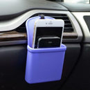 Car Air Vent Storage Pouch Pocket Bag Organizer Holder For Phone key Yellow