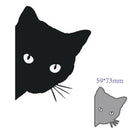 Cat Metal Cutting Dies Stencil Die Cut DIY Scrapbooking Album Paper Card Craft