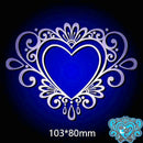 Love Heart Metal Cutting Dies Stencils DIY Scrapbooking Album Paper Card Crafts