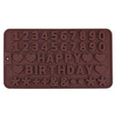 Silicone Number Cake Mold DIY Fondant Chocolate Cookie Decor Ice Mould