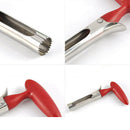 Stainless Steel Kitchen Gadget Tool Fruit Seeder Core Remover Fruit Vegetab U7F6