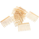 20pcs Alloy Blank Hair Comb Jewelry Findings Bridal Accessory DIY 5/10 Teeth
