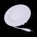 6W circular LED embedded type ceiling lighting fixture panel light downligh