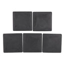 Square plastic plug cover protective caps for cables 60 mm x 60 mm 5 pieces B4X7