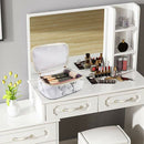 Marble Makeup Bag Portable Travel Cosmetic Bag Organizer Multifunction Case