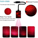 Mini USB LED Car Roof Star Night Light Projector Atmosphere Lamp Starry SkySEAU