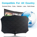 HJ0002 120 Miles 25DB TV Antenna Radius DVB-T2 Indoor Satellite Grid Aerial