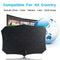 HJ0002 120 Miles 25DB TV Antenna Radius DVB-T2 Indoor Satellite Grid Aerial