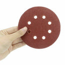 60PCS 5 Inch Sanding Discs Sandpaper Assorted 60 80 120 180 240 320 Grits F J1T7