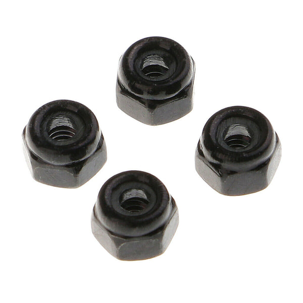 Remote Control Vehicle Replacement 4Pcs Locknut Check Nut Stop Nuts for RC
