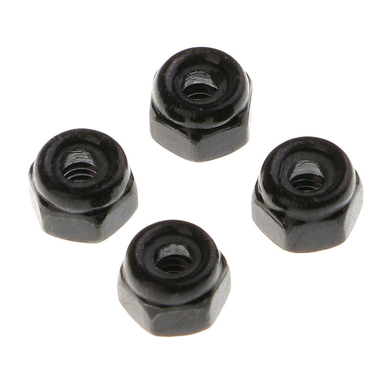 Remote Control Vehicle Replacement 4Pcs Locknut Check Nut Stop Nuts for RC