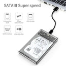 2.5inch External Hard Drive Enclosure, USB3.1 Notebook Laptop Mobile Hard Disk