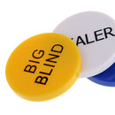 3pcs/Set Poker Game Dealer Buttons Small Blind Big Blind Playing Card 5cm