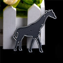 Cute Deer Metal Cutting Dies Stencil For Scrapbooking DIY Album Cards LJ