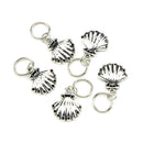 50Pcs/Set Starfish Pendant Dreadlock Hair Braid Pins Rings Clip DIY Cuff Jewel`m