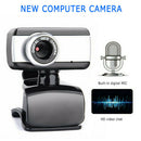New HD Web Camera Cam USB  With Microphone For Laptop Desktop