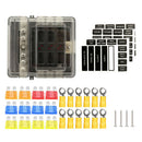 Car Boat 6 Way Blade Fuse Box Block 6 Circuit ATC/ATO/ATP LED Light Indication &