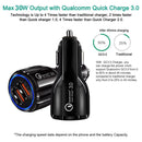 Quick Charge QC 3.0 USB Car Charger 3.1A Fast Charging Charger Adapter