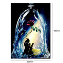 5D DIY Full Drill Diamond Painting True Love Rose Cross Stitch Embroidery