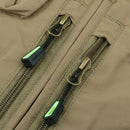 Men Multi Pocket Waistcoat Fishing Vest Photography Work Camera Vest 4XL with
